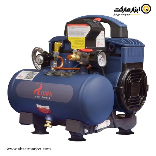 کمپرسور هوا سایلنت روما 3 لیتری سری پرایم مدل 2-1180F3 کمپرسور هوا سایلنت روما 3 لیتری سری پرایم مدل 2-1180F3