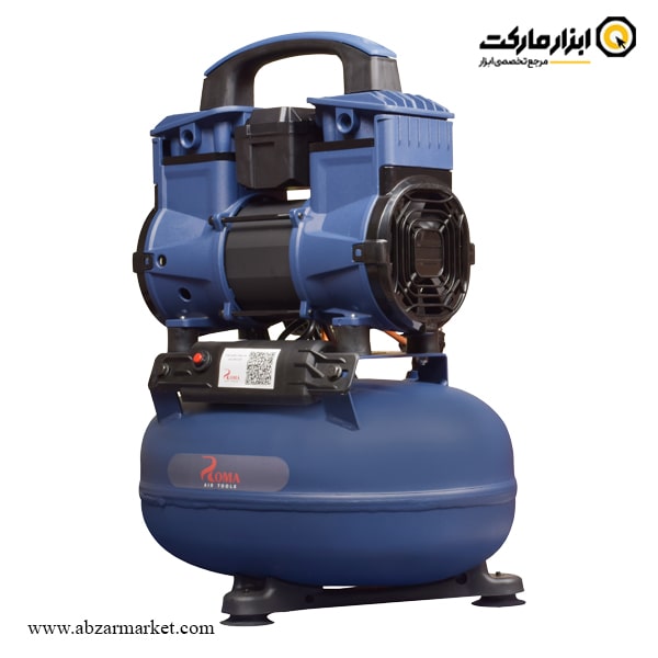 کمپرسور هوا سایلنت روما 10 لیتری سری پرایم مدل 2-1180F10 کمپرسور هوا سایلنت روما 10 لیتری سری پرایم مدل 2-1180F10