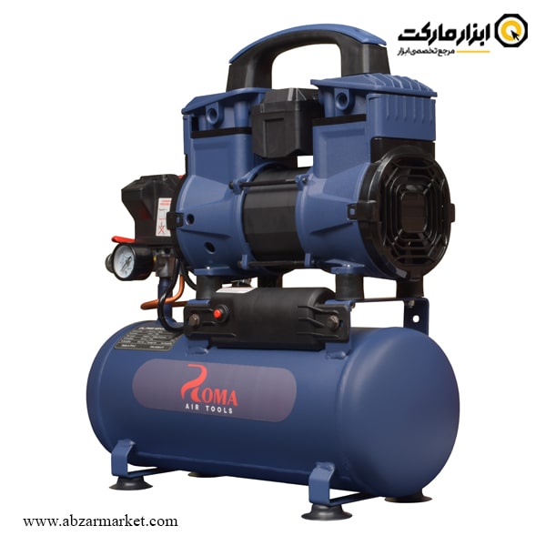 کمپرسور هوا سایلنت روما 10 لیتری سری پرایم مدل 2-1180F10A کمپرسور هوا سایلنت روما 10 لیتری سری پرایم مدل 2-1180F10A