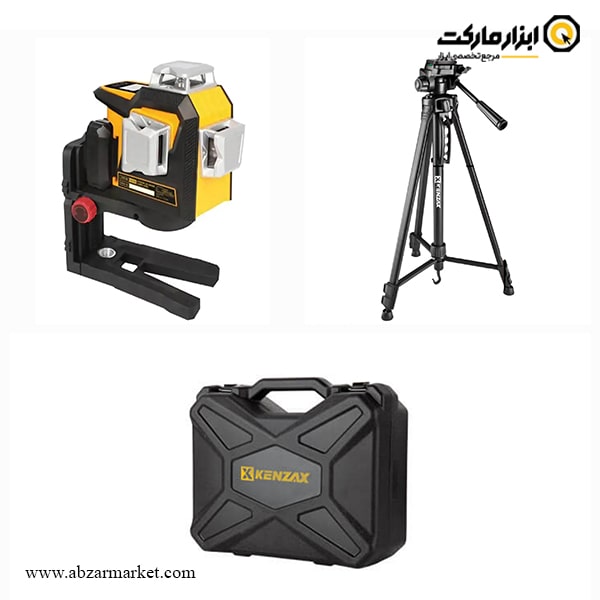 تراز لیزری کنزاکس 12 خط 360 درجه نور سبز ریموت دار با پایه مدل 1133P تراز لیزری کنزاکس 12 خط 360 درجه نور سبز ریموت دار با پایه مدل 1133P
