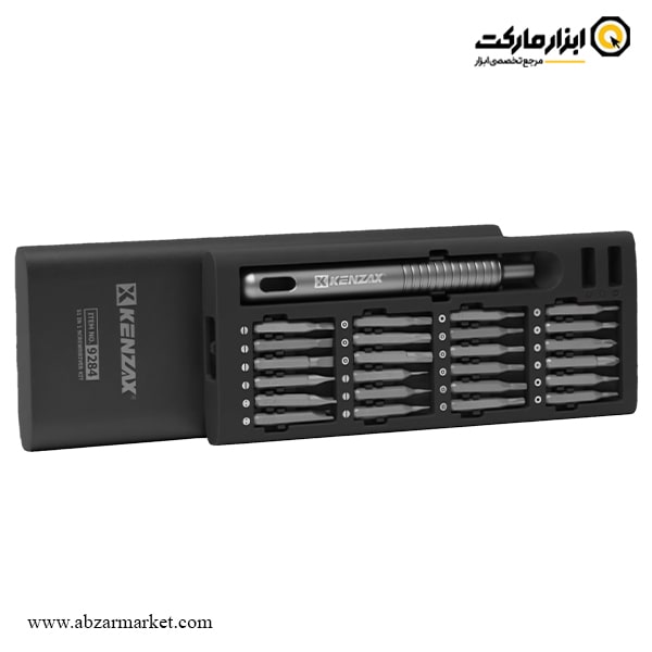 ست سر پیچ گوشتی کنزاکس 51 عددی مدل 9284 ست سر پیچ گوشتی کنزاکس 51 عددی مدل 9284