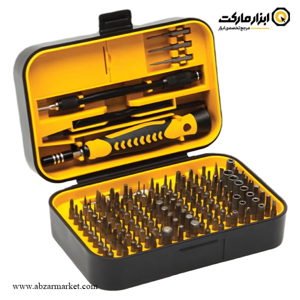 ست سر پیچ گوشتی کنزاکس 130 عددی مدل 9285 ست سر پیچ گوشتی کنزاکس 130 عددی مدل 9285