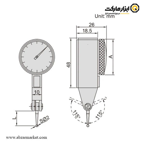 ساعت شیطونکی اینسایز کورس کوچک 0.2 میلی متر (با گارانتی شرکتی) مدل 02-2380 ساعت شیطونکی اینسایز کورس کوچک 0.2 میلی متر (با گارانتی شرکتی) مدل 02-2380