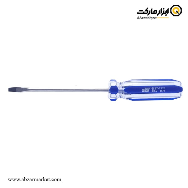 پیچ گوشتی دو سو اسکای دسته کریستالی مدل ST-71 پیچ گوشتی دو سو اسکای دسته کریستالی مدل ST-71