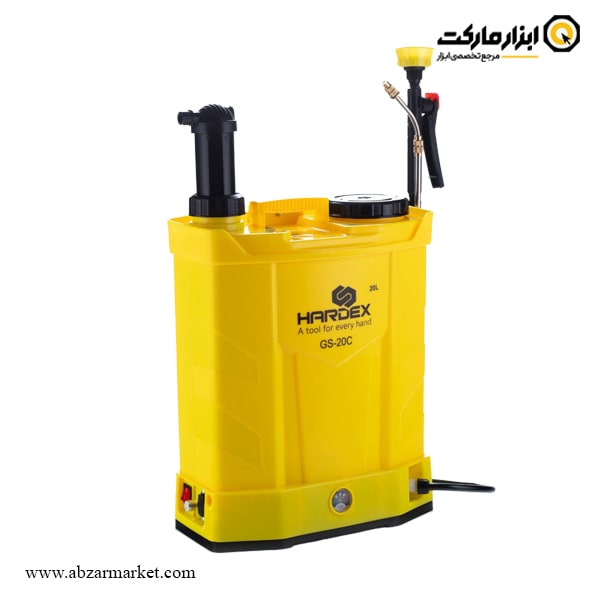 سمپاش شارژی و دستی هاردکس 20 لیتری مدل 20C سمپاش شارژی و دستی هاردکس 20 لیتری مدل 20C
