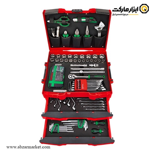 جعبه ابزار تاپ تول با لوازم 137 عددی مدل GCZ-137A جعبه ابزار تاپ تول با لوازم 137 عددی مدل GCZ-137A