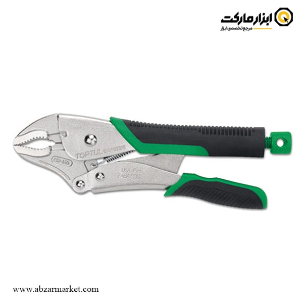 انبر قفلی سیم چین دار تاپ تول 10 اینچ روکش دار مدل DMAQ2210 انبر قفلی سیم چین دار تاپ تول 10 اینچ روکش دار مدل DMAQ2210