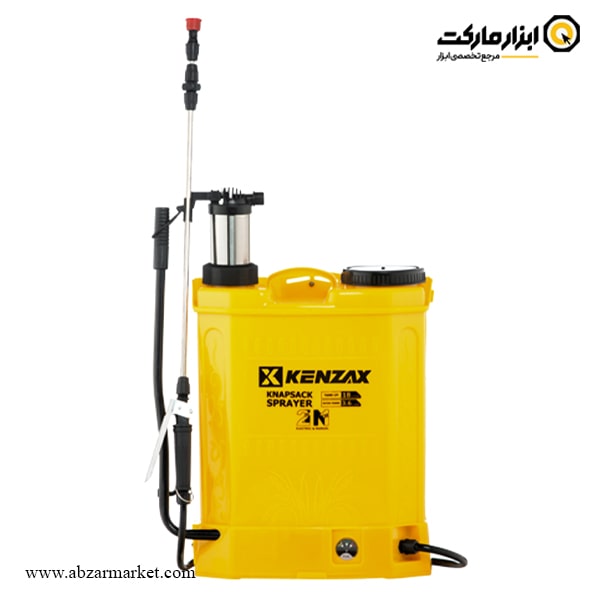 سمپاش شارژی کنزاکس 18 لیتری مدل KNS-218 سمپاش شارژی کنزاکس 18 لیتری مدل KNS-218