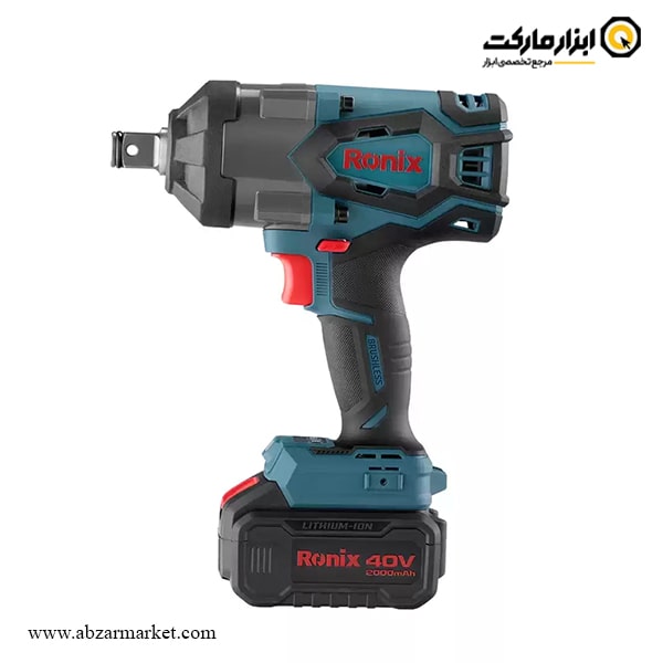 بکس شارژی رونیکس 3/4 اینچ براشلس 40 ولت مدل 40-8927 V بکس شارژی رونیکس 3/4 اینچ براشلس 40 ولت مدل 40-8927 V
