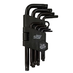 آچار آلن ستاره ای اسکای کارتی کوتاه 9 عددی مدل ST-1211B