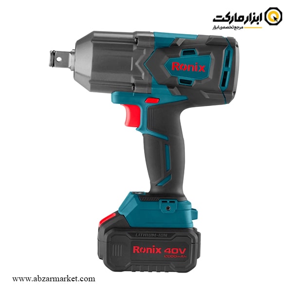 بکس شارژی رونیکس 3/4 اینچ براشلس 40 ولت مدل 40-8917 V بکس شارژی رونیکس 3/4 اینچ براشلس 40 ولت مدل 40-8917 V