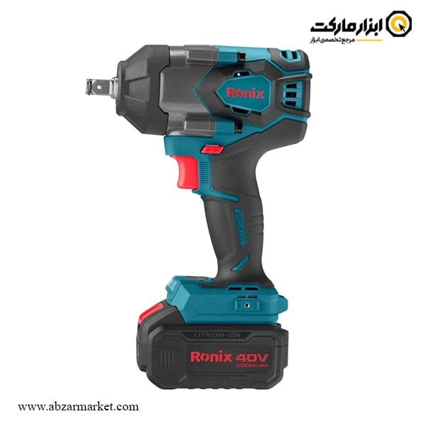 بکس شارژی رونیکس 1/2 اینچ براشلس 40 ولت مدل 40-8907 V بکس شارژی رونیکس 1/2 اینچ براشلس 40 ولت مدل 40-8907 V