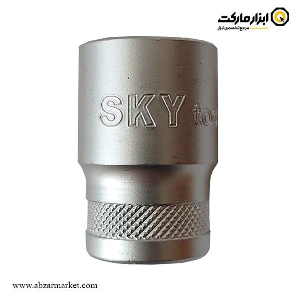 بکس تکی 1/2 اینچ اسکای کوتاه 6 گوش بکس تکی 1/2 اینچ اسکای کوتاه 6 گوش