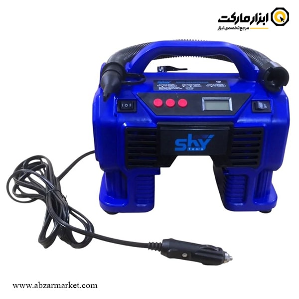 مینی کمپرسور باد فندکی اسکای مدل ST-9040 مینی کمپرسور باد فندکی اسکای مدل ST-9040