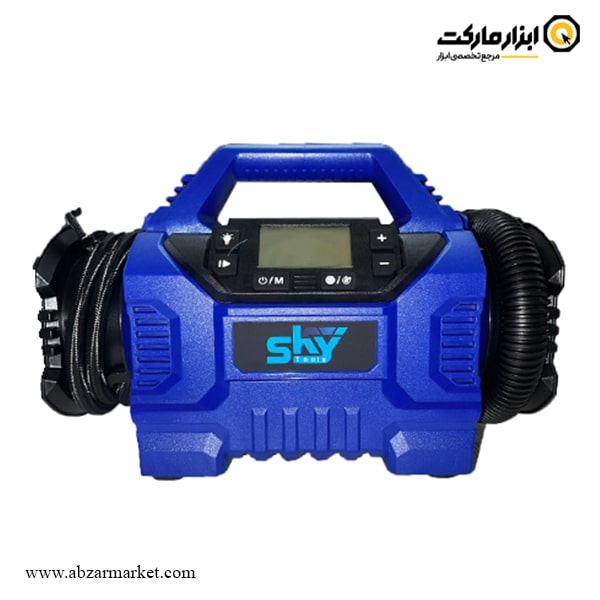 مینی کمپرسور باد فندکی و برق شهری اسکای مدل ST-9050 مینی کمپرسور باد فندکی و برق شهری اسکای مدل ST-9050