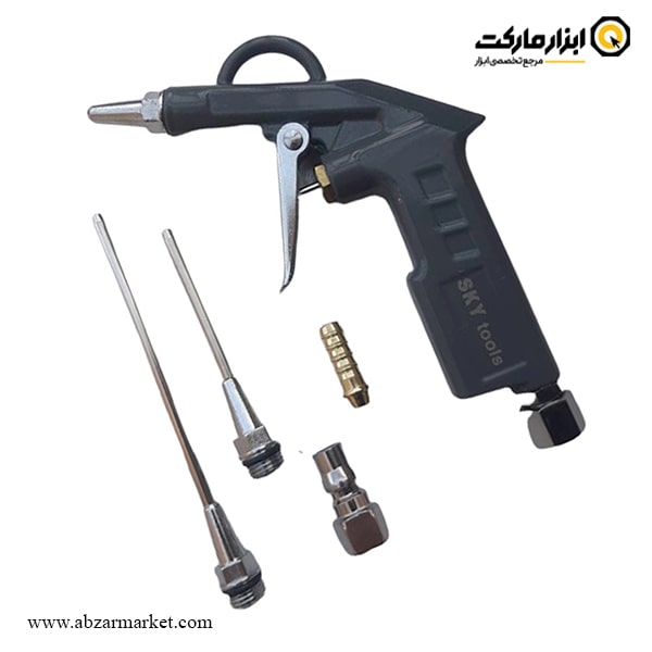 تفنگ باد پاش اسکای ست 5 عددی مدل ST-6611 تفنگ باد پاش اسکای ست 5 عددی مدل ST-6611