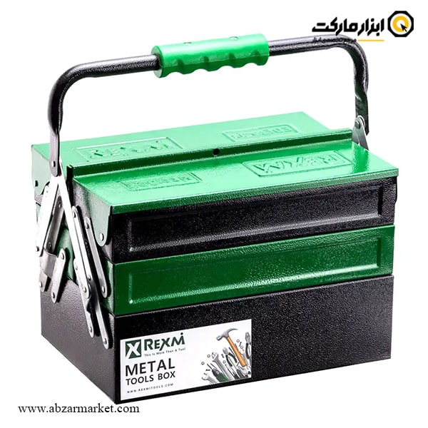 جعبه ابزار فلزی اتوماتیک رکسمی 30 سانتی متر مدل RTH2002 جعبه ابزار فلزی اتوماتیک رکسمی 30 سانتی متر مدل RTH2002