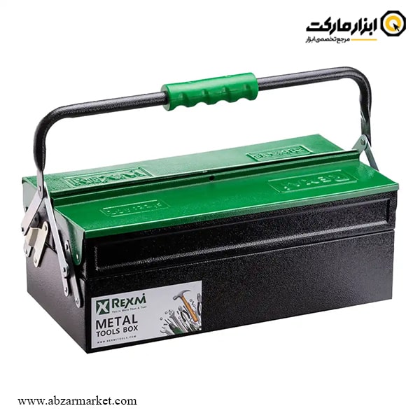 جعبه ابزار فلزی اتوماتیک رکسمی 40 سانتی متر مدل RTH2003 جعبه ابزار فلزی اتوماتیک رکسمی 40 سانتی متر مدل RTH2003