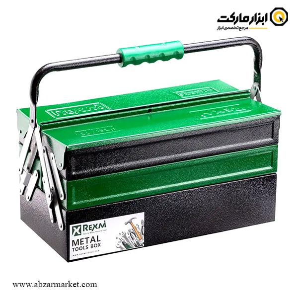 جعبه ابزار فلزی اتوماتیک رکسمی 40 سانتی متر مدل RTH2004 جعبه ابزار فلزی اتوماتیک رکسمی 40 سانتی متر مدل RTH2004