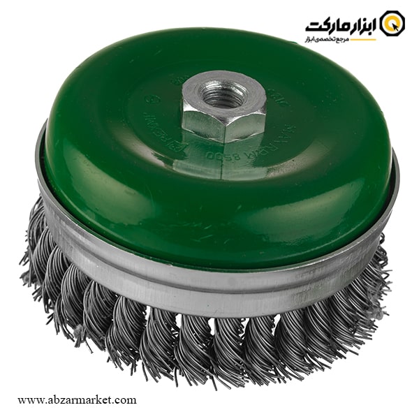 فرچه سیمی کاسه ای بافته رکسمی مدل RTB130 فرچه سیمی کاسه ای بافته رکسمی مدل RTB130
