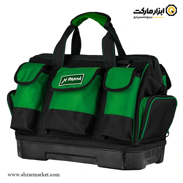 کیف ابزار رکسمی 40 سانتی متر کفه پلاستیکی مدل RTH1022 کیف ابزار رکسمی 40 سانتی متر کفه پلاستیکی مدل RTH1022