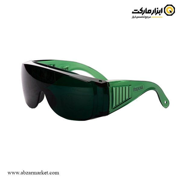 عینک ایمنی برشکاری رکسمی مشکی مدل RTS1104 عینک ایمنی برشکاری رکسمی مشکی مدل RTS1104