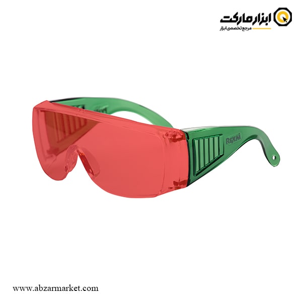 عینک ایمنی مخصوص لیزر رکسمی قرمز مدل RTS1106 عینک ایمنی مخصوص لیزر رکسمی قرمز مدل RTS1106