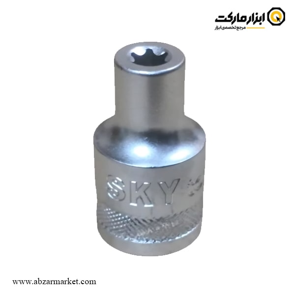 بکس تکی 1/2 اینچ اسکای کوتاه E ستاره ای بکس تکی 1/2 اینچ اسکای کوتاه E ستاره ای