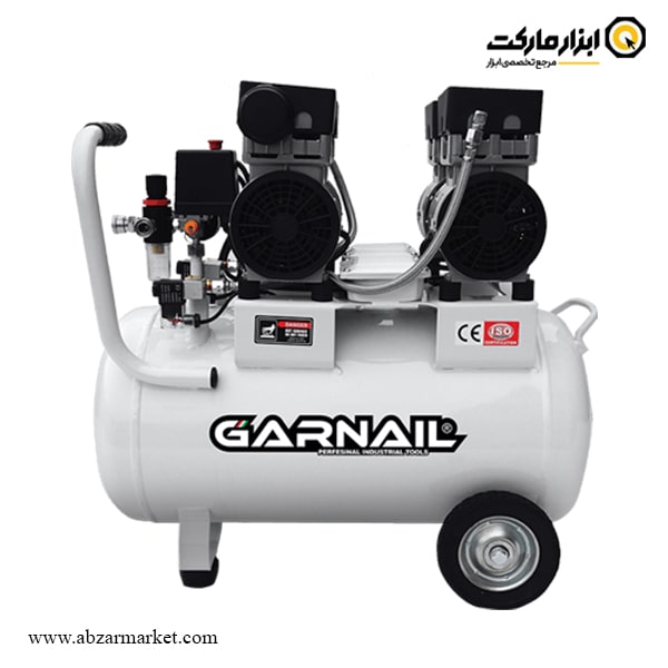 کمپرسور هوا سایلنت گارنیل 50 لیتری مدل GAC02-15050 کمپرسور هوا سایلنت گارنیل 50 لیتری مدل GAC02-15050