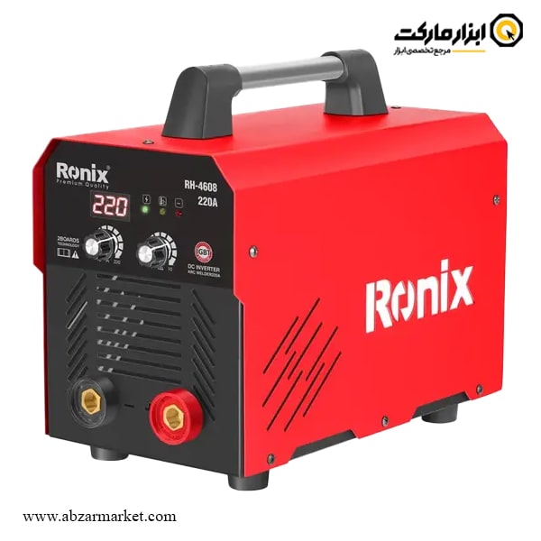 اینورتر جوشکاری رونیکس 220 آمپر مدل RH-4608 اینورتر جوشکاری رونیکس 220 آمپر مدل RH-4608