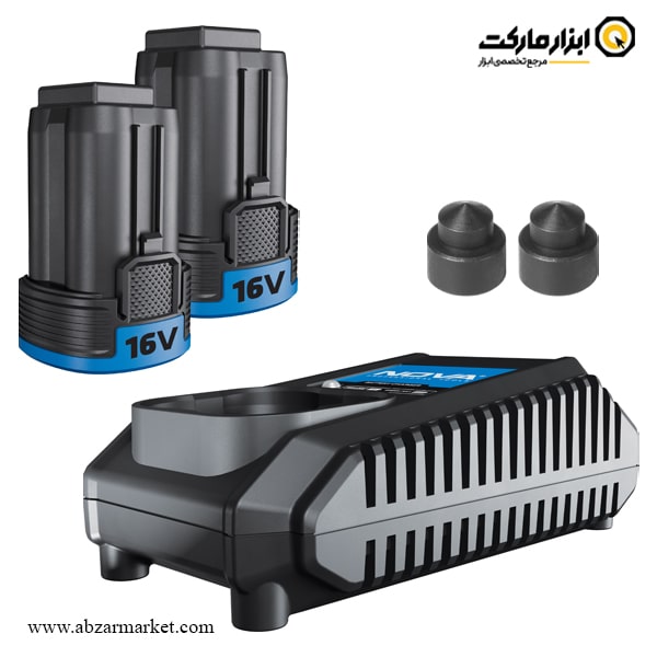 پیچ گوشتی شارژی ضربه ای نووا براشلس 16 ولت مدل 5515 پیچ گوشتی شارژی ضربه ای نووا براشلس 16 ولت مدل 5515