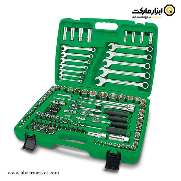 جعبه ابزار تاپ تول با لوازم 130 عددی مدل GCAI130B جعبه ابزار تاپ تول با لوازم 130 عددی مدل GCAI130B