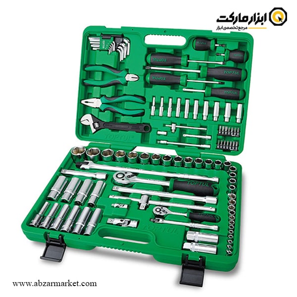 جعبه ابزار تاپ تول با لوازم 96 عددی مدل GCAI9601 جعبه ابزار تاپ تول با لوازم 96 عددی مدل GCAI9601