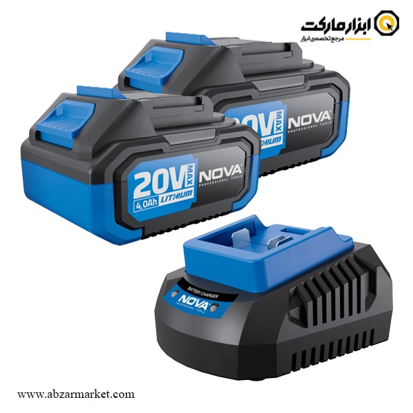 اره زنجیری شارژی نووا براشلس 35 سانتی‌ متر مدل 5548