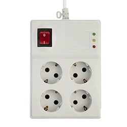 چهار راهی و محافظ کامپیوتر پارت الکتریک کابل 3 متری مدل  PRT 940