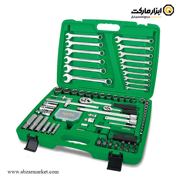 جعبه ابزار تاپ تول با لوازم 106 عددی مدل GCAI106B جعبه ابزار تاپ تول با لوازم 106 عددی مدل GCAI106B