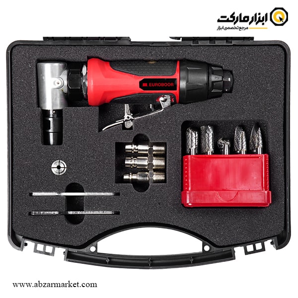 کیت فرز انگشتی بادی سرکج یوروبور 18 پارچه مدل ADG.2A کیت فرز انگشتی بادی سرکج یوروبور 18 پارچه مدل ADG.2A