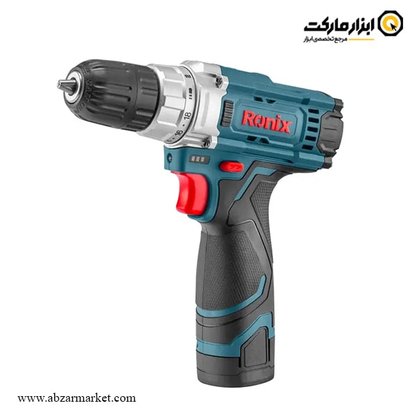 کیت دریل شارژی چکشی 12 ولت 35 پارچه رونیکس مدل RS-8611