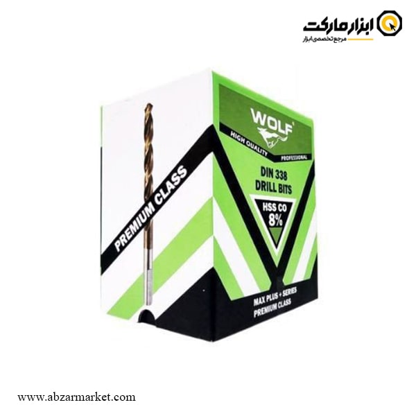مته کبالت 8% ولف DIN 338 مدل Premium Class مته کبالت 8% ولف DIN 338 مدل Premium Class