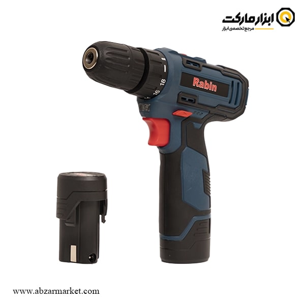 دریل شارژی رابین لیتیوم 12 ولت مدل R8612 دریل شارژی رابین لیتیوم 12 ولت مدل R8612