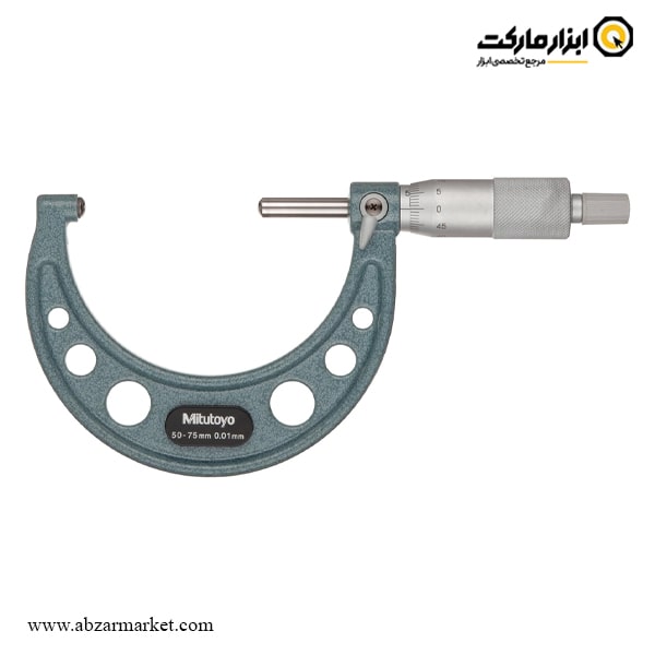 میکرومتر دو سر گرد میتوتویو خارج سنج 75-50 میلی متر مدل 217-115 میکرومتر دو سر گرد میتوتویو خارج سنج 75-50 میلی متر مدل 217-115