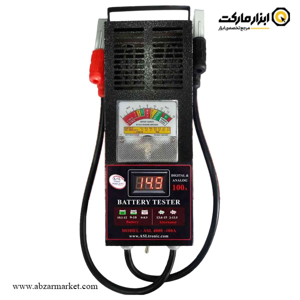 تستر باتری و دینام خودرو اصل ترونیک 12 ولت مدل ASL4000-100A تستر باتری و دینام خودرو اصل ترونیک 12 ولت مدل ASL4000-100A