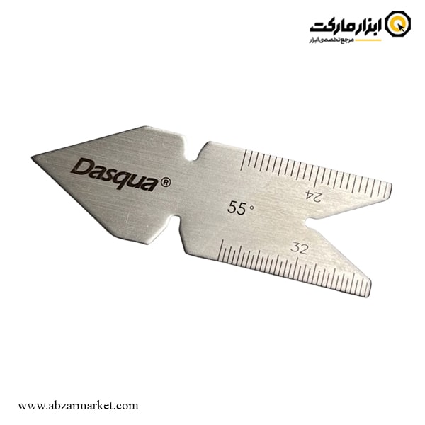 شابلون رنده پیچ بری داسکوا 55 درجه مدل 2215-1041 شابلون رنده پیچ بری داسکوا 55 درجه مدل 2215-1041