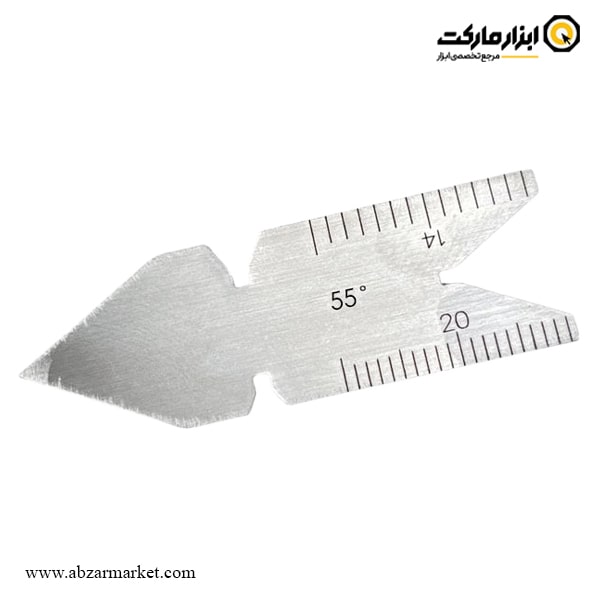 شابلون رنده پیچ بری داسکوا 55 درجه مدل 2215-1041 شابلون رنده پیچ بری داسکوا 55 درجه مدل 2215-1041