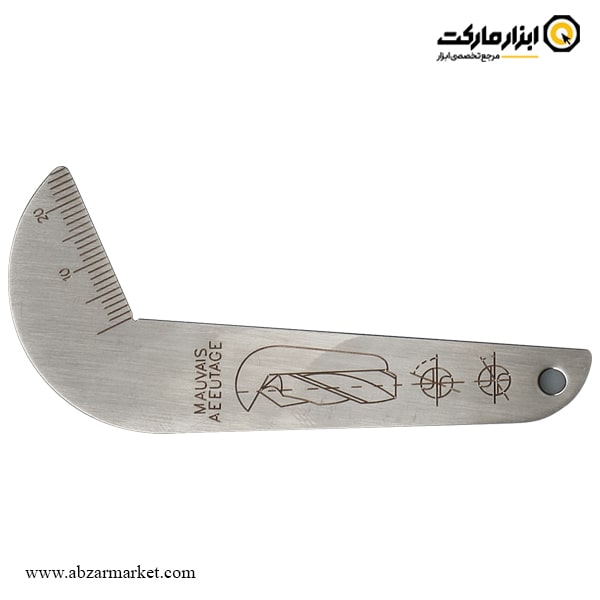 شابلون زاویه سنج مته داسکوا مدل 0010-8511