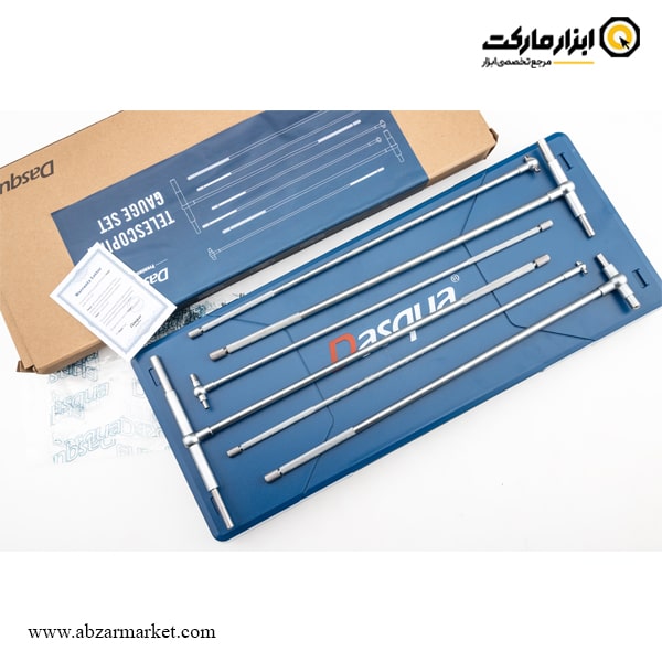 ست گیج تلسکوپی داسکوا 150 - 8 میلی متر 6 عددی مدل 0001-5911