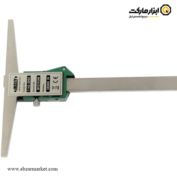 کولیس عمق سنج دیجیتال اینسایز لبه دار 300 میلی متر (با گارانتی شرکتی) مدل 1142-300A