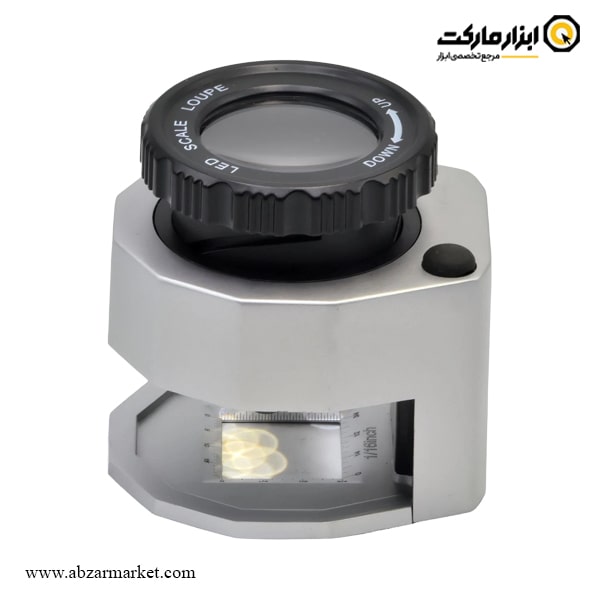 ذره بین چراغ دار اینسایز مدل 10-7524