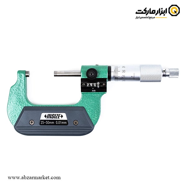 میکرومتر کنتور دار اینسایز خارج سنج 50-25 میلی متر (با گارانتی شرکتی) مدل 50-3400 میکرومتر کنتور دار اینسایز خارج سنج 50-25 میلی متر (با گارانتی شرکتی) مدل 50-3400