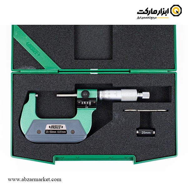 میکرومتر کنتور دار اینسایز خارج سنج 50-25 میلی متر (با گارانتی شرکتی) مدل 50-3400 میکرومتر کنتور دار اینسایز خارج سنج 50-25 میلی متر (با گارانتی شرکتی) مدل 50-3400